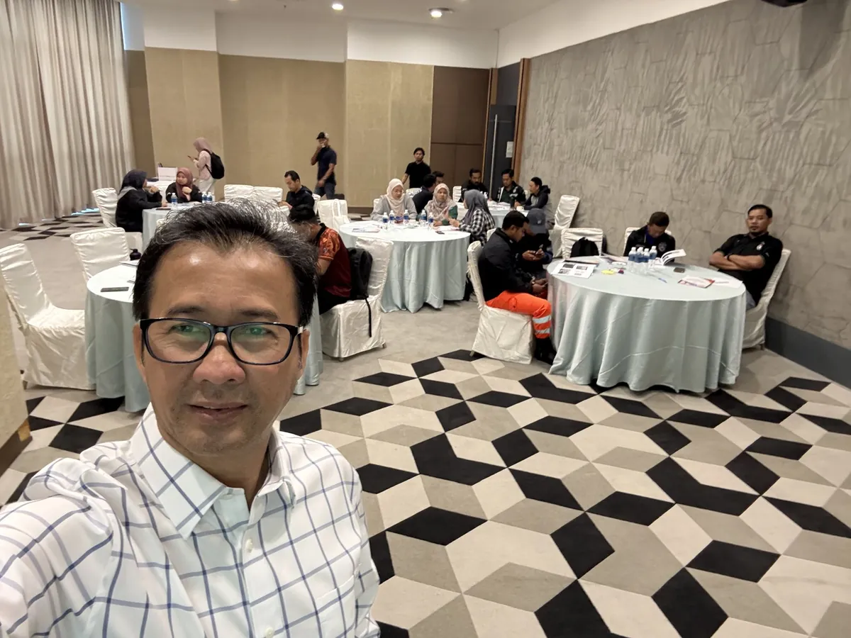 Corporate training session
